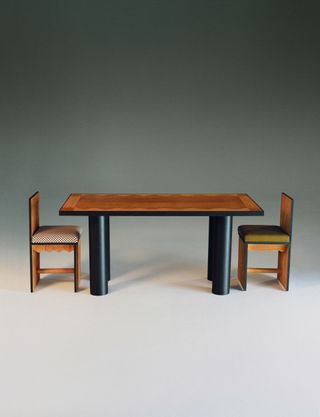 Table and chairs from Adi Goodrich furniture collection