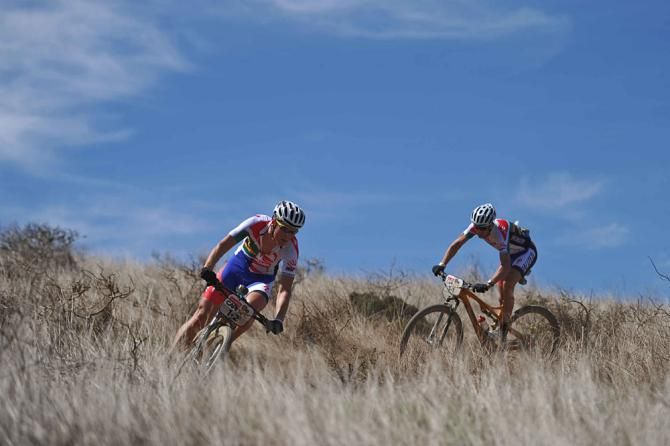 Jaroslav Kulhavy and Christoph Sauser (Team Burry Stander - Songo)