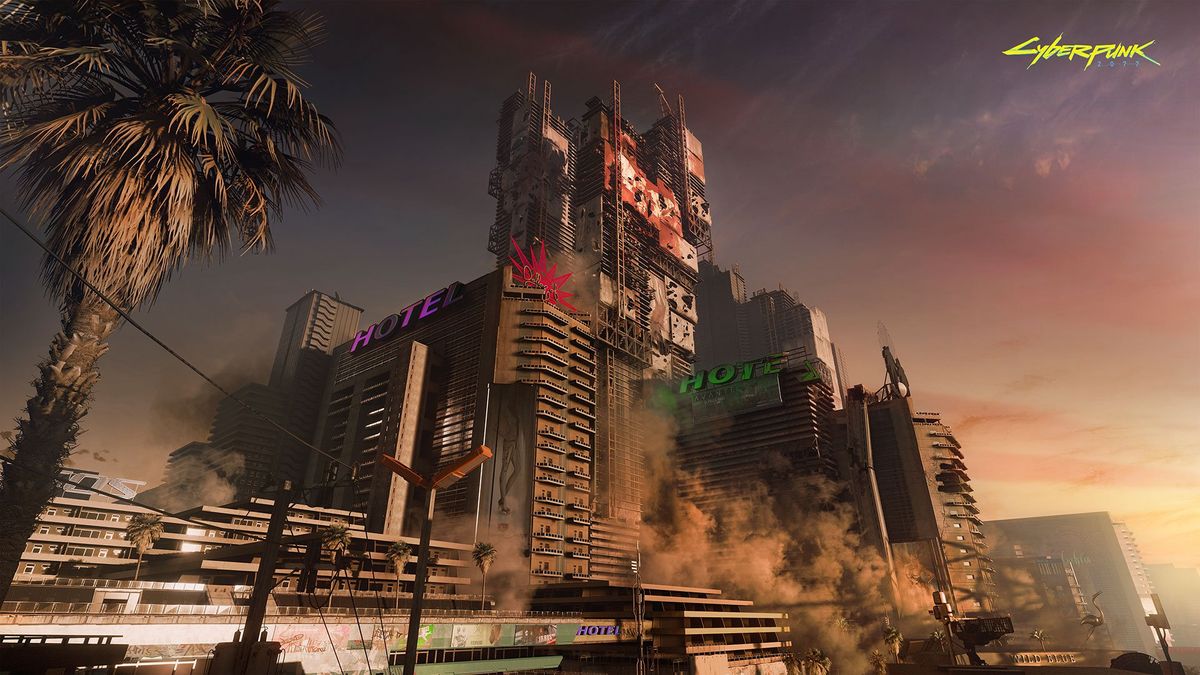 Cyberpunk 2077 world map: Night City and list of districts | Windows ...