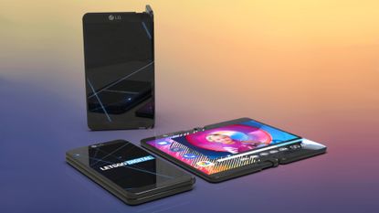 LG foldable phone concept