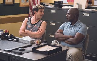 Andy Samberg’s new frosted-tips hairdo is just one of the treats in store as series four of the reliably rib-tickling cop comedy begins with a double bill.