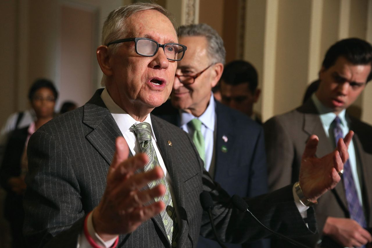 Senate Minority Leader Harry Reid