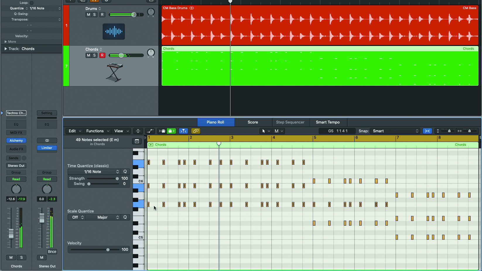 Creating Basslines
