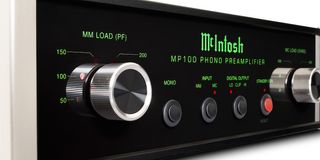 McIntosh's first phono preamp, the MP100