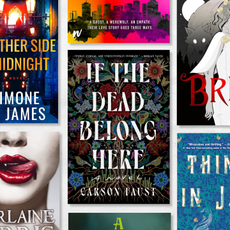 a collage of book covers of paranormal books