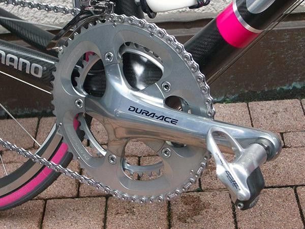 Dura Ace chainset, Record Pedals... is this going to work?