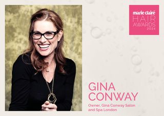 Gina Conway Marie Claire hair awards 2024 judge