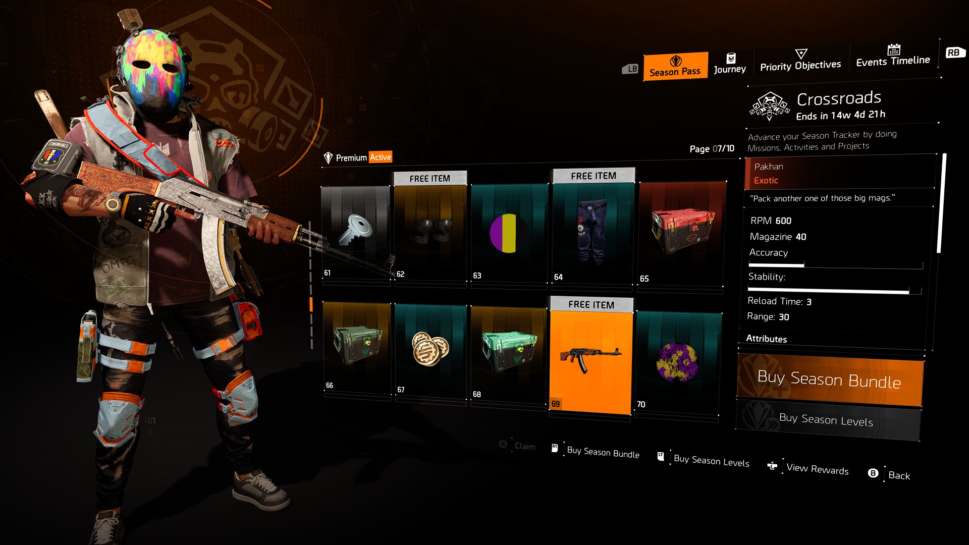 The Division 2 Year 7 Season 1 pass