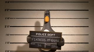 An image from "Wallace & Gromit: Vengeance Most Fowl" now streaming on Netflix