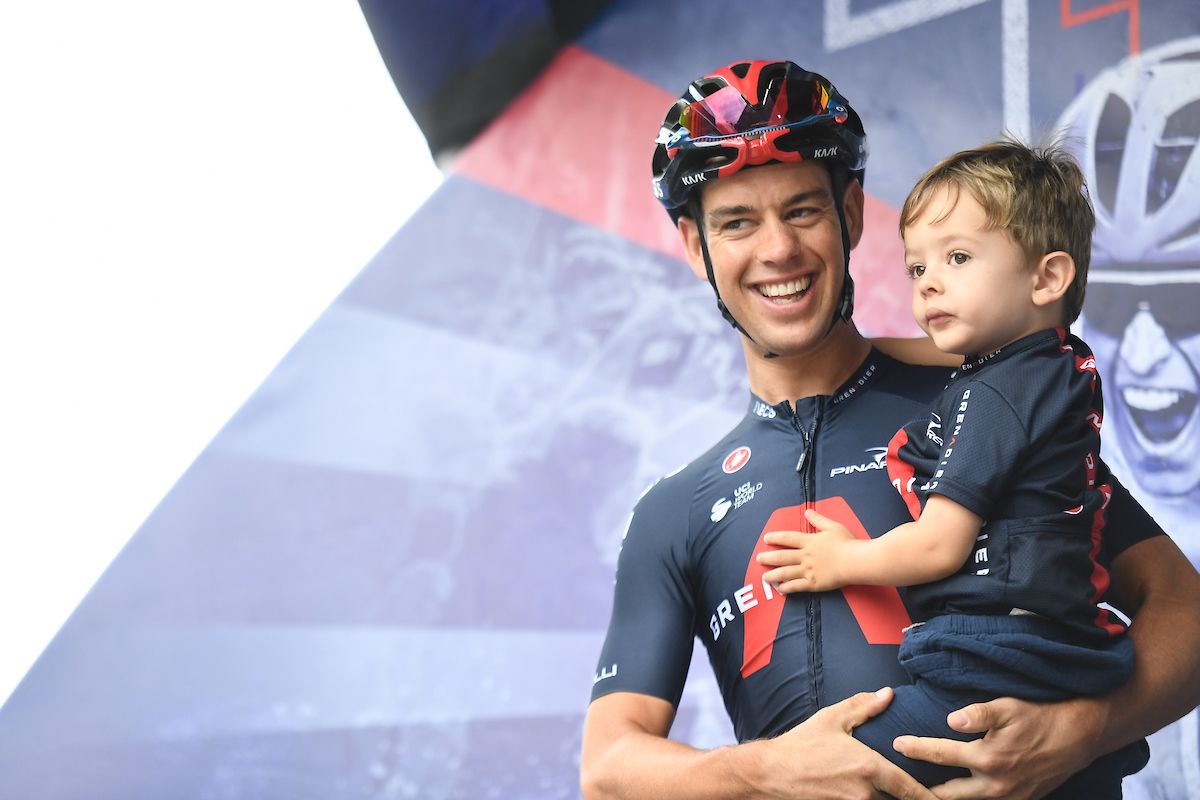 Picture by SWpix.com - 09/09/2021 - Cycling - AJ Bell Tour of Britain Stage 5 - Alderley Park to Warrington, England - Team INEOS Grenadiers Richie Porte