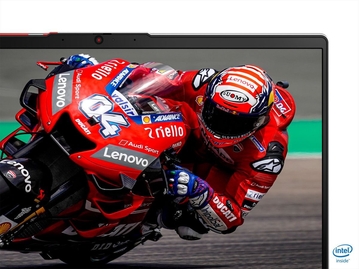 Lenovo Ducati 5 screen closeup