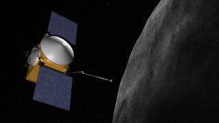 OSIRIS-REx at Bennu: Artist's Illustration