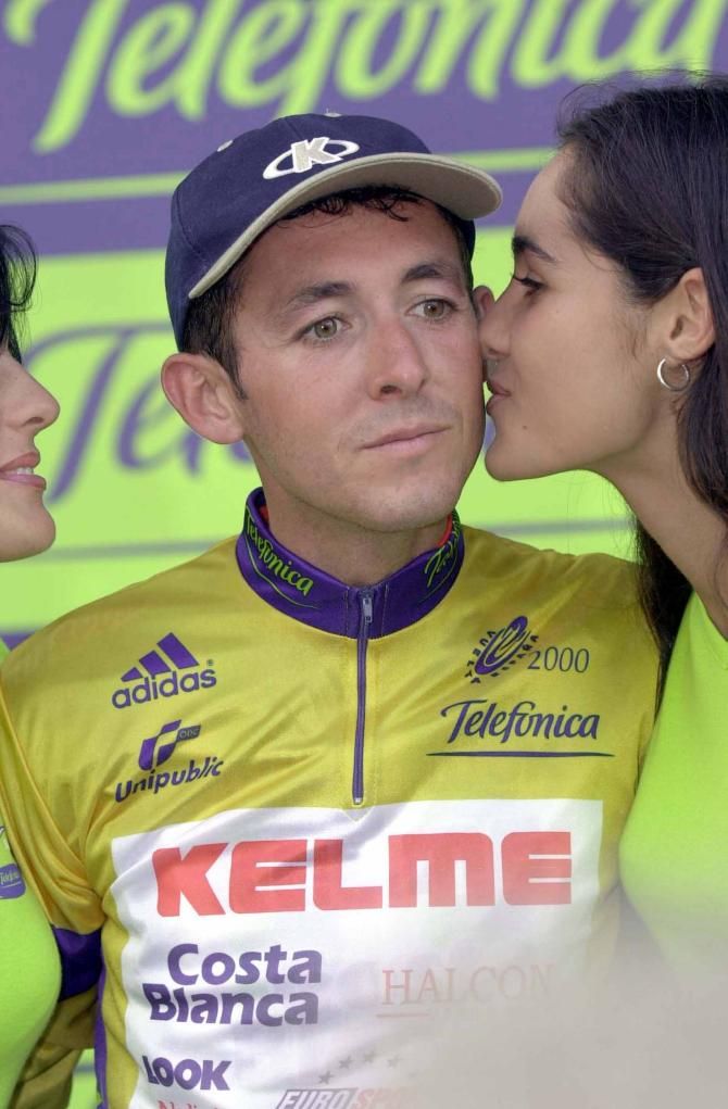 Roberto Heras won his first Vuelta a Espana in 2000.