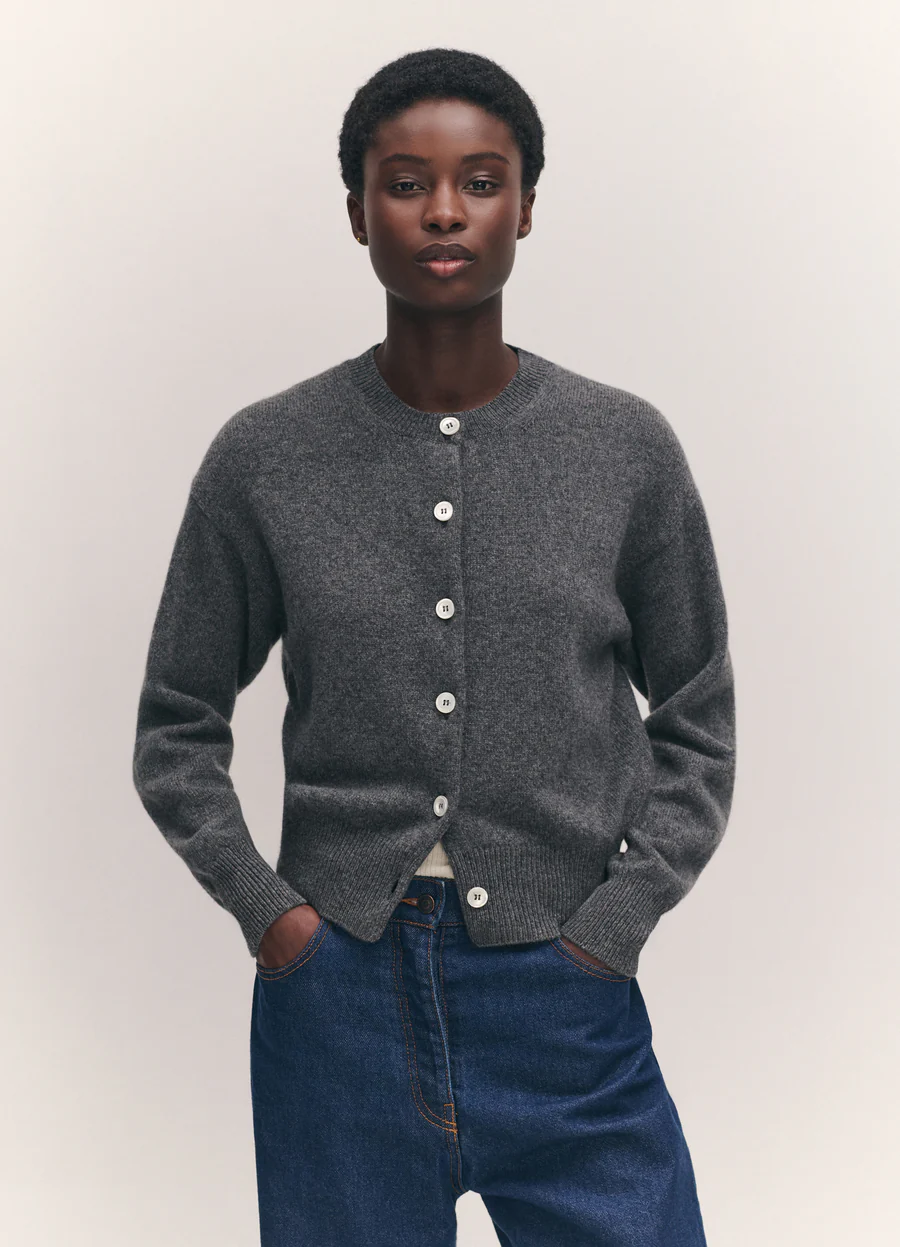 &amp;amp;Daughter, Ada Crewneck Cardigan