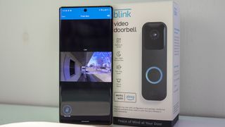 Blink Video Doorbell box with Blink app