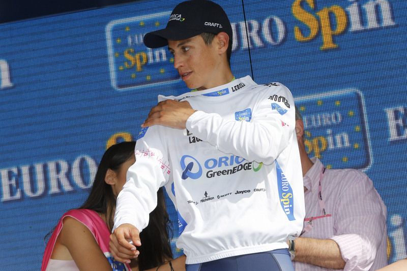 Esteban Chaves leads the best young rider classification in his own right