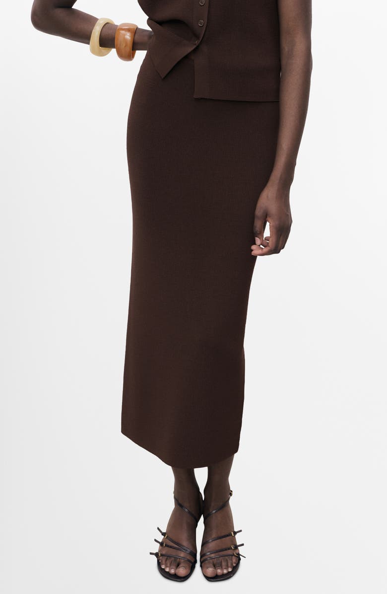 Knit Midi Skirt