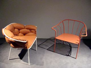’Serpentine’ chairs by ﻿Éléonore Nalet