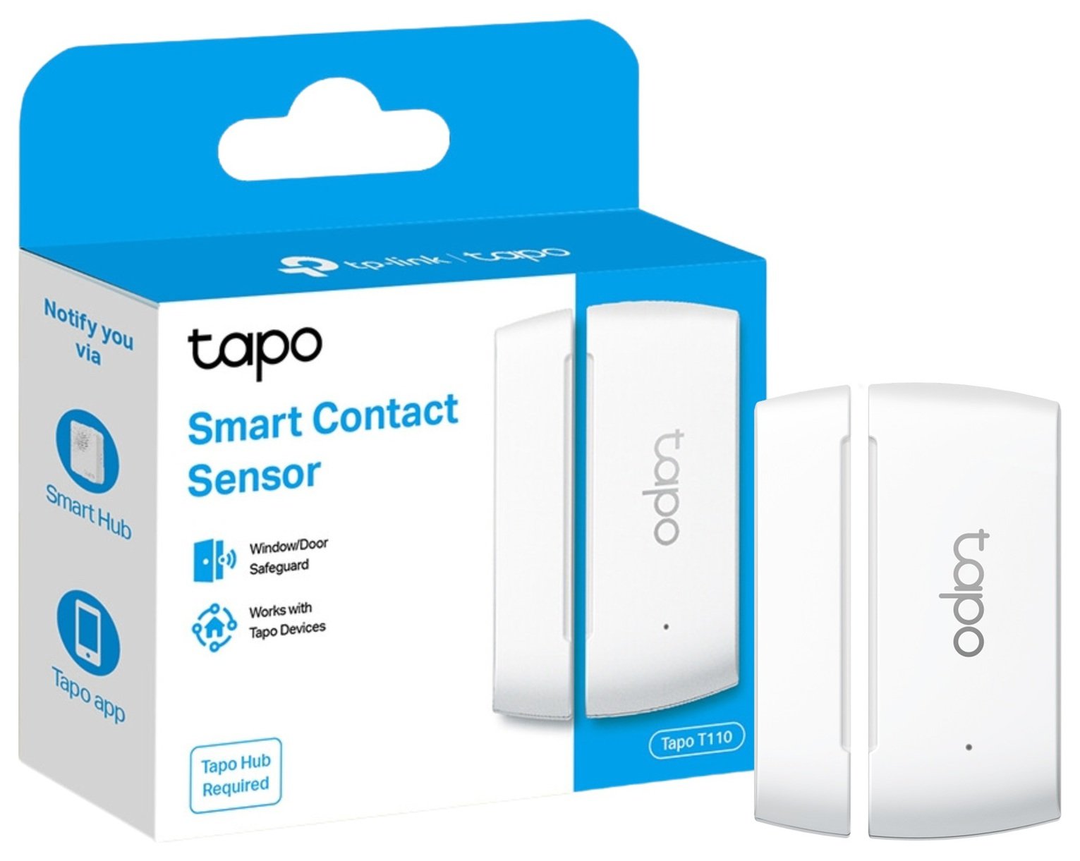 Tapo T110 Smart Door &amp;amp; Window Alarm Sensor- Battery Included