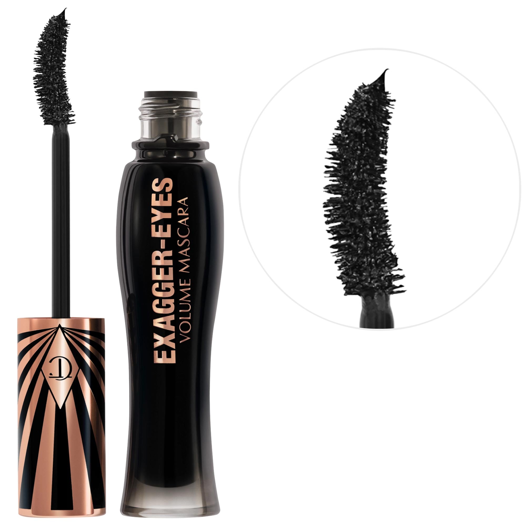 Exagger-Eyes Volumizing and Curling Mascara - Exagger-Black