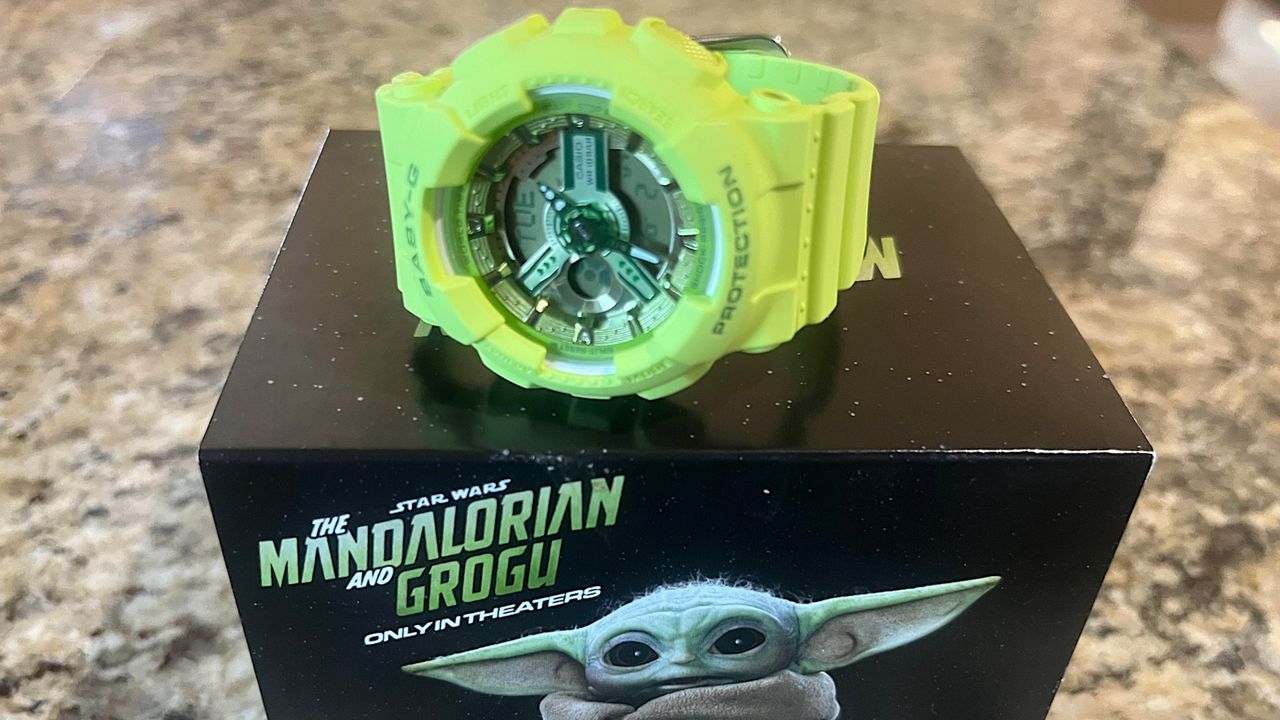 The Mandalorian and Grogu Casio G-Shock watch
