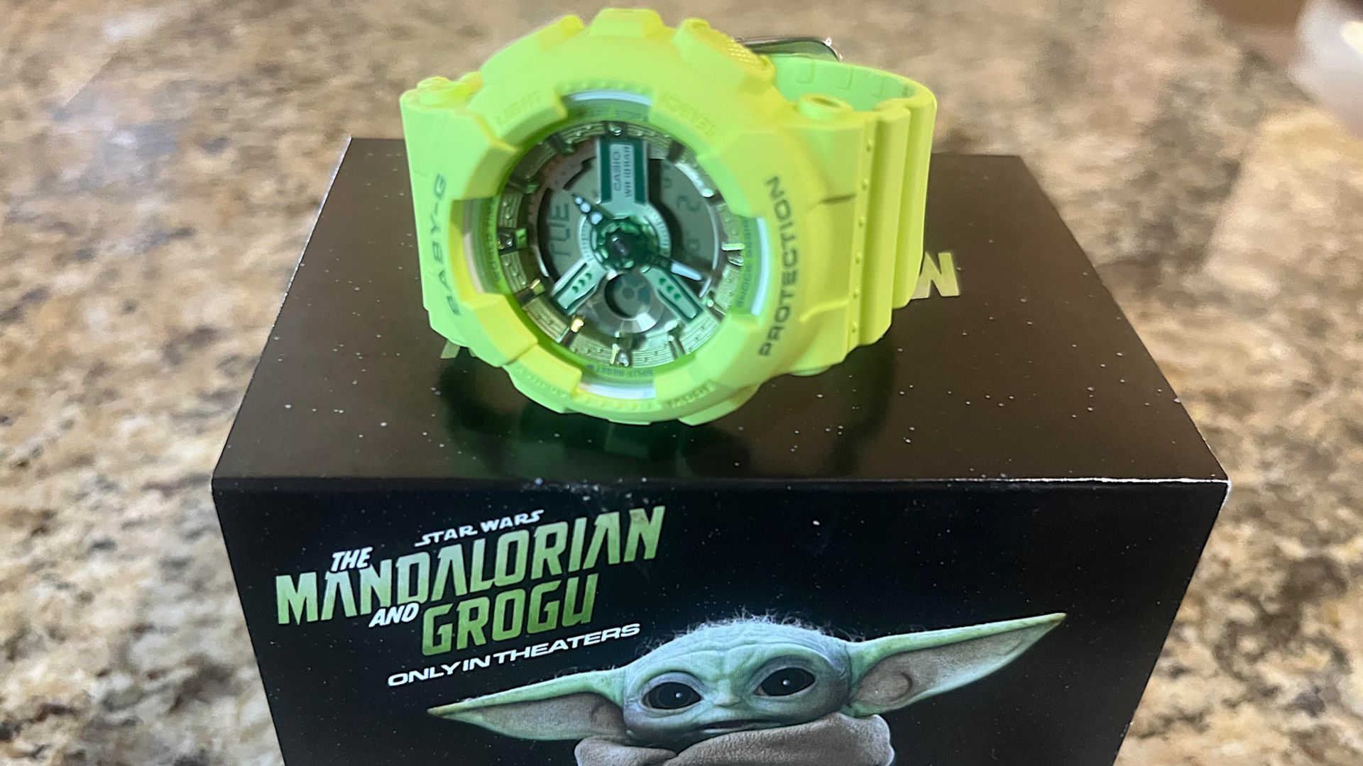 The Mandalorian and Grogu Casio G-Shock watch