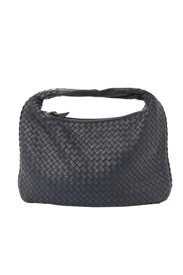 Bottega Veneta, Bottega Veneta Nappa Intrecciato Medium Veneta Hobo Atlantic
