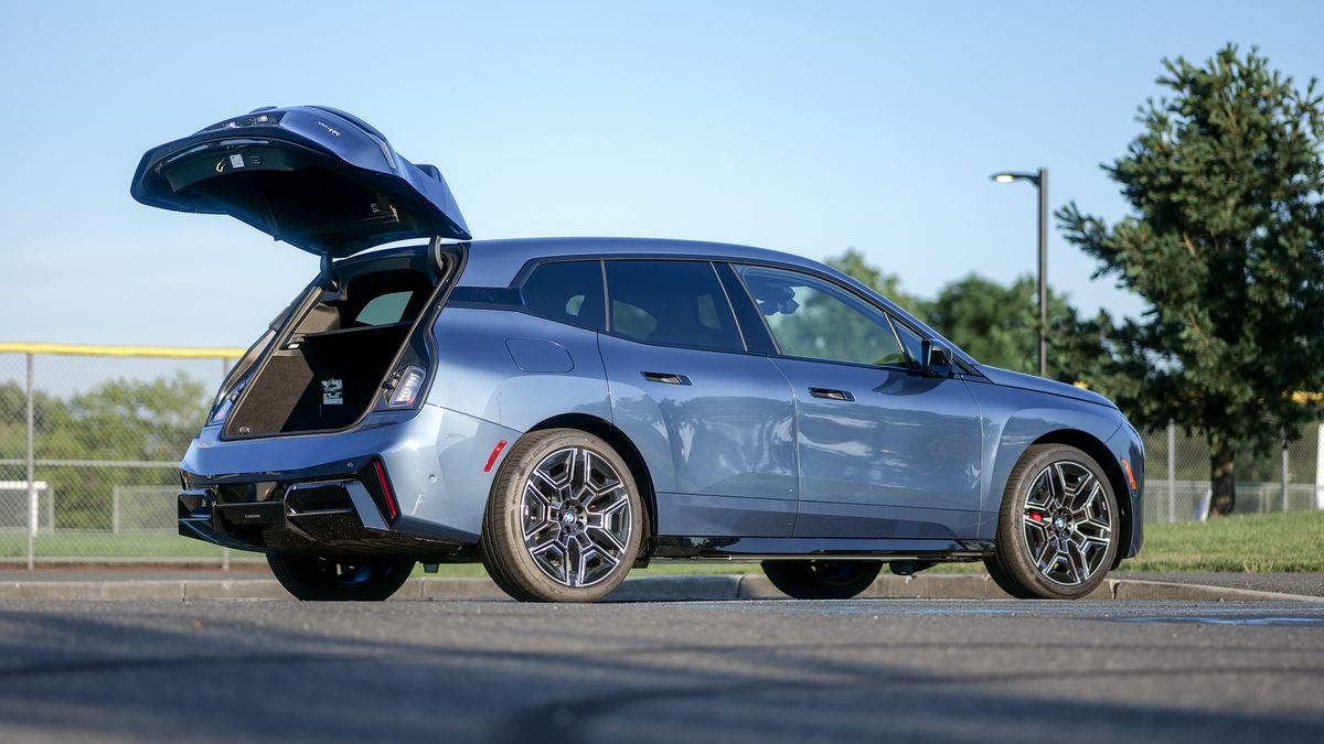 2026 BMW ix xDrive45 test drive.