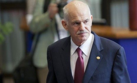 Greek Prime Minister George Papandreou