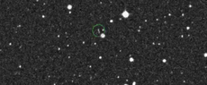The Catalina Sky Survey spotted this object moving against the starry background before realizing it is an incoming minimoon.