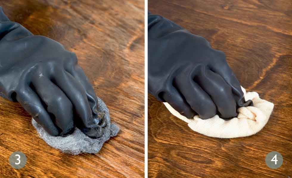 How to restore old wooden furniture: second step to restoration