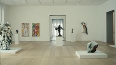 Artworks in museum space