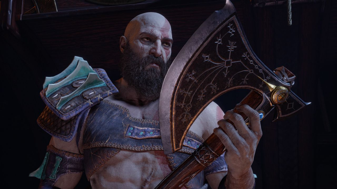 Kratos in God of War Ragnarok