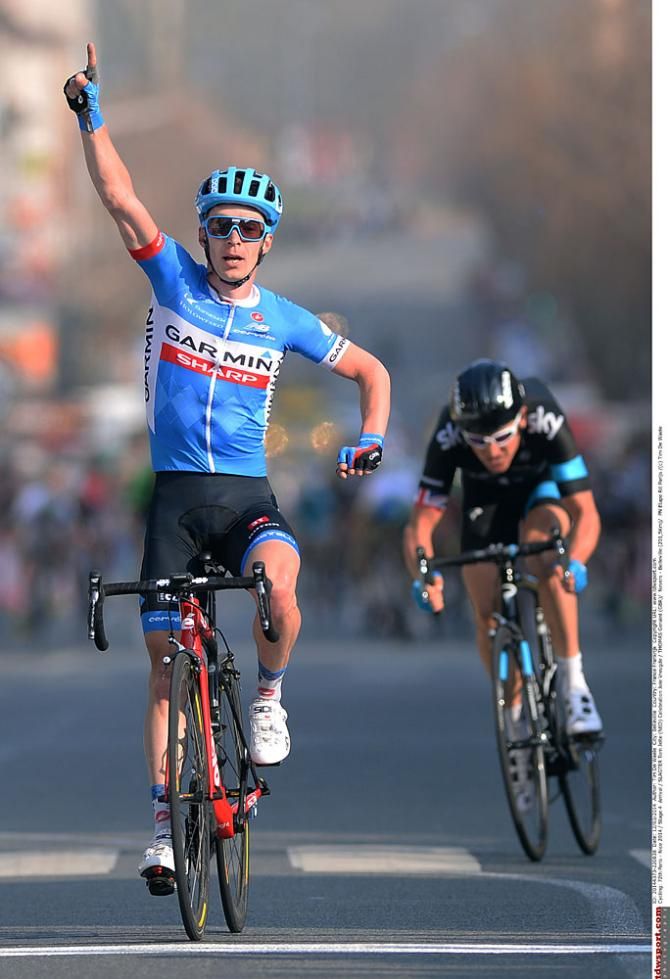 Tom Jelte Slagter wins stage 4 of Paris-Nice