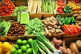 market veggies
