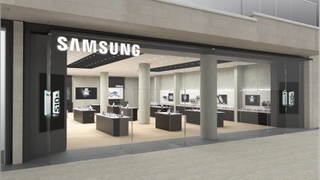 Modern Samsung storefront 