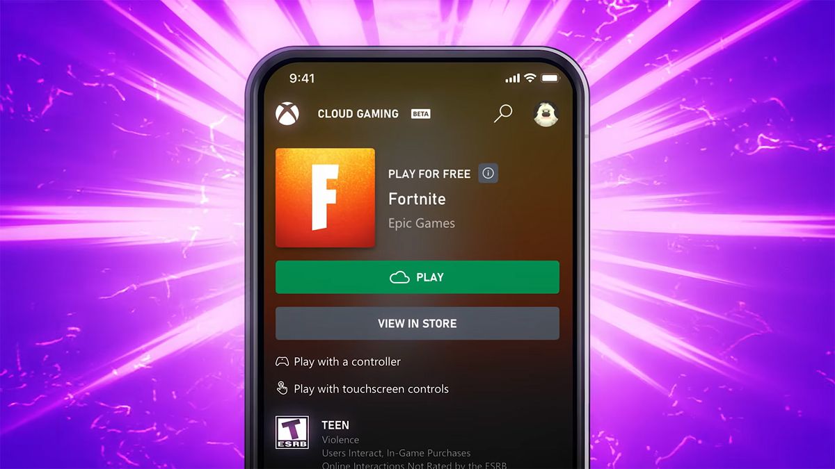 Fortnite Mobile, Cloud Gaming