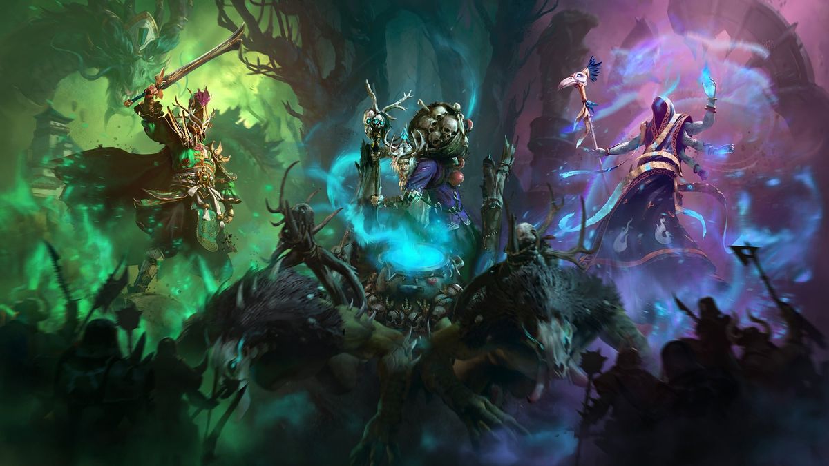 Total War: Warhammer 3 Shadows of Change DLC art