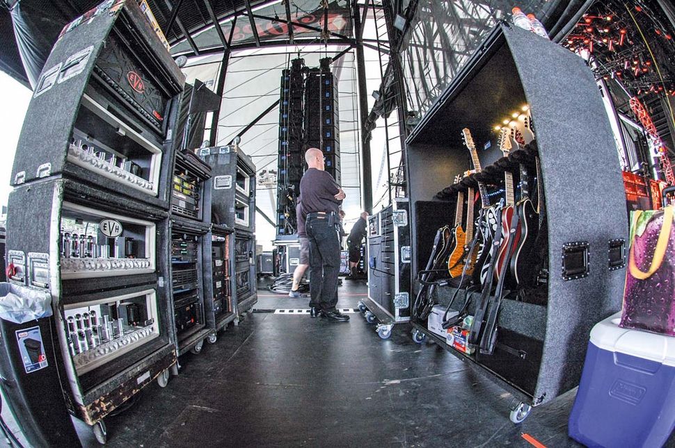 The secrets behind Eddie Van Halen's live rig at Van Halen's final