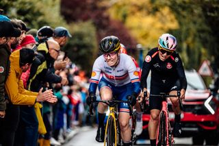 Picture by Chris AuldSWpixcom 28092024 2024 UCI Road and Paracycling Road World Championships Zurich Switzerland Women Elite Road Race Anna Henderson Great Britain