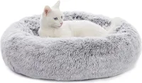 Bedfolks Calming Donut Dog Bed 
