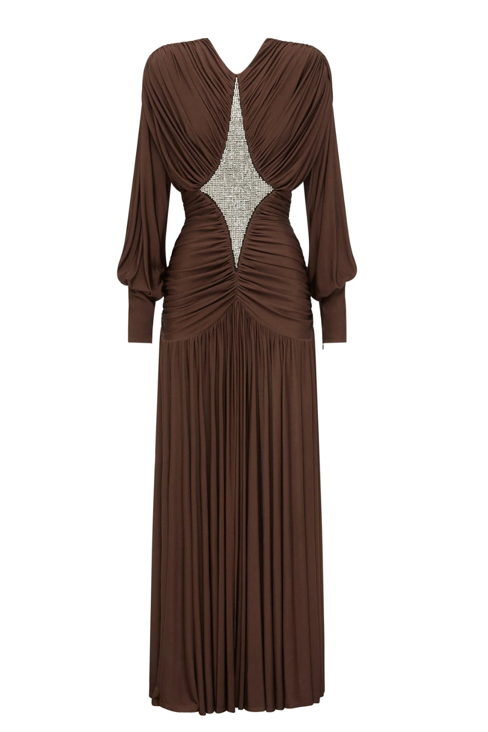 Silvio Ruched Midi Dress