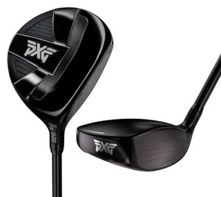 The PXG 0211 fairway wood view from the sole and above