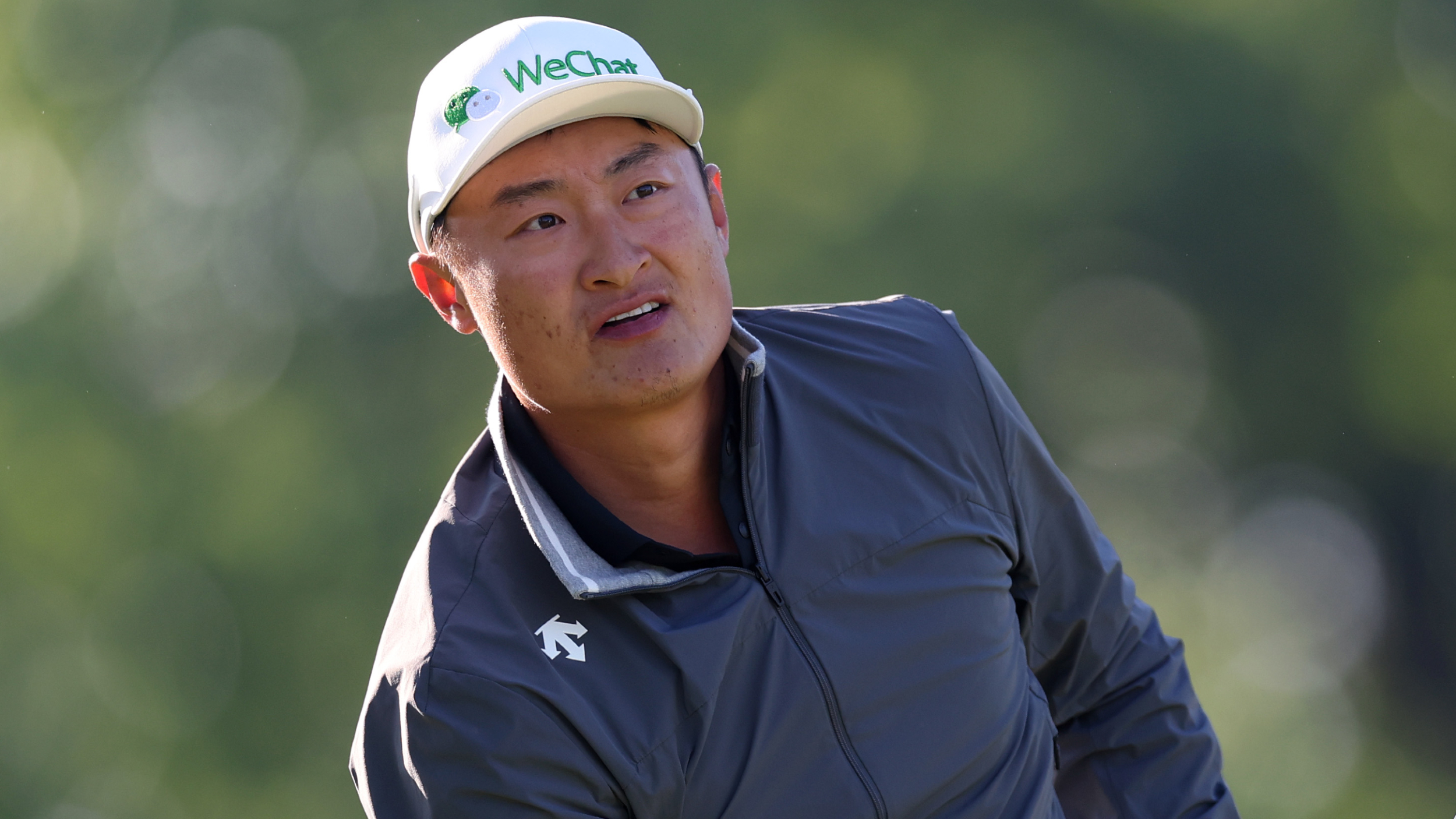 Haotong Li at the PGA Championship