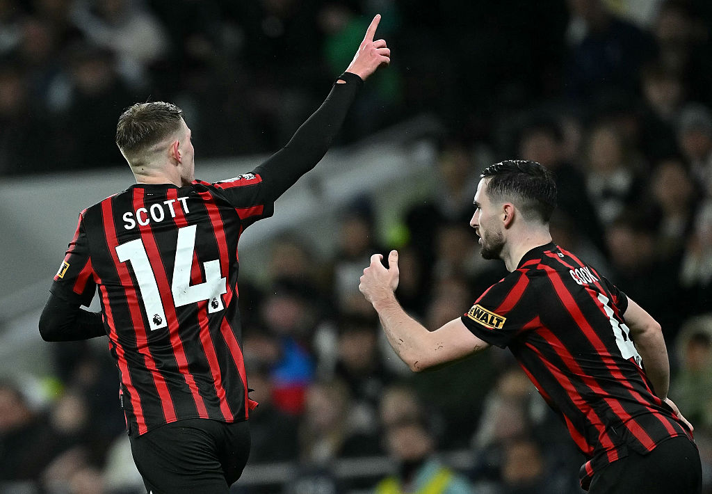 Alex Scott moved to Bournemouth in 2023