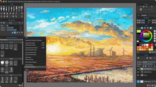 Testing Rebelle 8 on a MacBook Pro M5