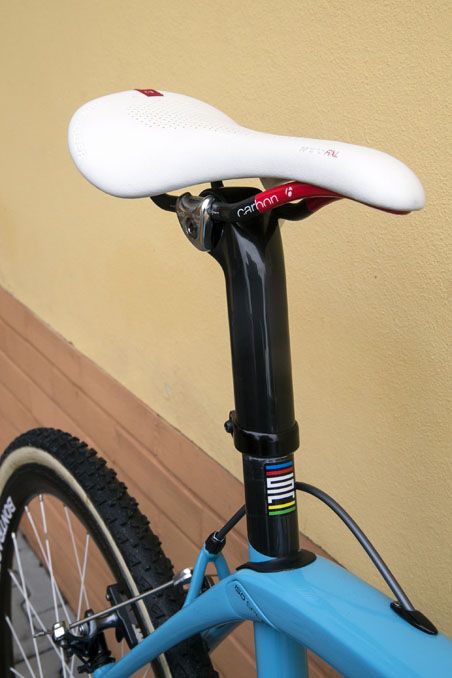 Sven Nys' logo is again on the seat post
