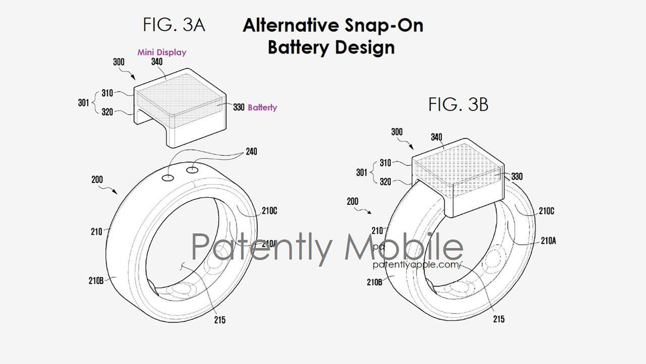 SAMSUNG GALAXY RING CHARGER PATENT IMAGES