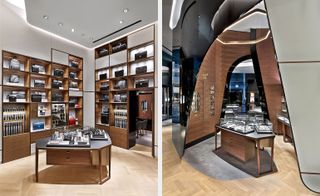 Creating a movement within the montblanc stores.