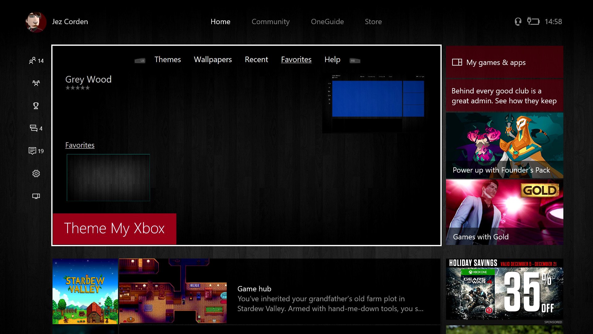 Get custom backgrounds for your Xbox One easily with Theme My Xbox ...